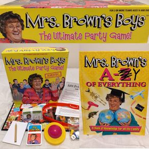 Mrs Brown,s Boys Party Game And Hardback Book