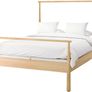 IKEA GJORA Double Bed, Mattress & JYSK Side Lockers Image 4