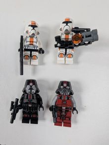 100% LEGO 75001 Republic Troopers vs. Sith Troopers