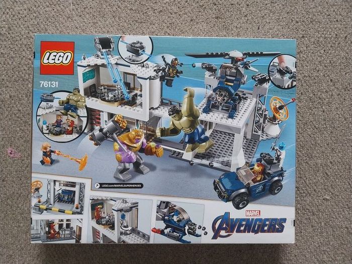 Brand new and factory sealed LEGO Marvel Avengers Compound Battle set