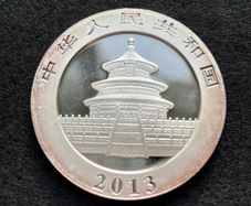 2013 Chinese 1 oz silver Panda