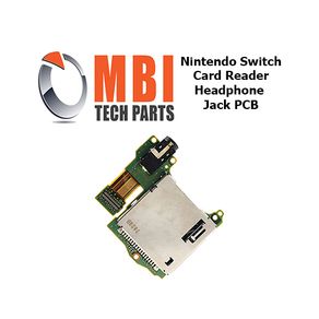 Nintendo Switch Replacement Game Cartridge Card Reader Slot PCB Headphone Jack