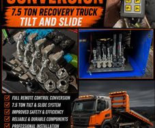 Tilt and slide remote control conversion