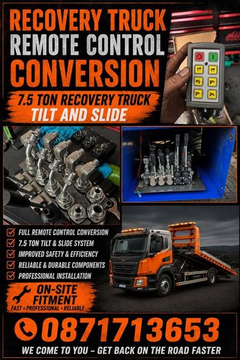 Tilt and slide remote control conversion