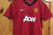Manchester United FC. Official Nike Youths Age 12-13 Years Home Jersey. Collect In Dublin Or Receive Via Post.