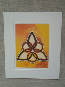 Celtic art print. Home decor. Picture,