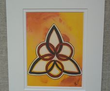 Celtic art print. Home decor. Picture,
