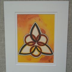 Celtic art print. Home decor. Picture,