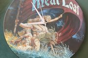 Meatloaf vinyl clock