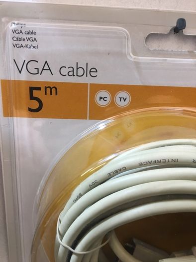 5 Meter VGA Lead