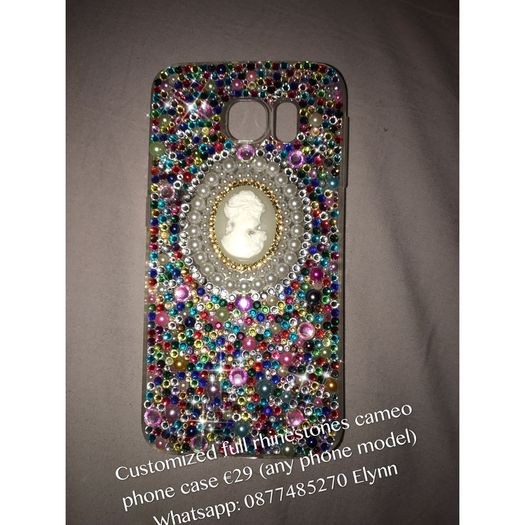 Bling bling customized phone cover (any model)