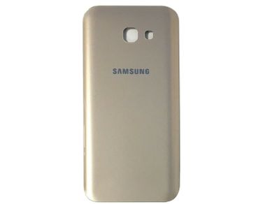 Samsung Galaxy A3 2017 A320 Battery Back Cover Rear Glass Panel Gold & Adhesive - FHT59SMBK