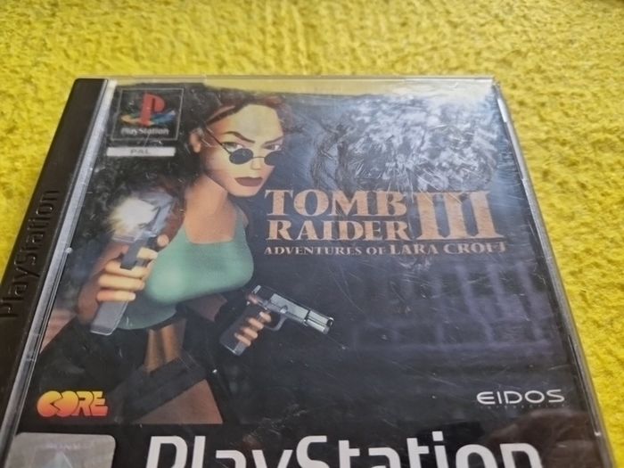 Tomb Raider III 3 Adventures of Lara Croft PlayStation1 Ps1 PlayStation2 Ps2 games Original