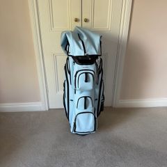 Limited Edition VESSEL Lux Pro Cart II Golf Bag Ice Blue