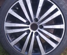 Genuine 17" VW Alloys with Excellent Tyres 5x112 Fitment