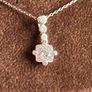 silver chain & pendent Image 3