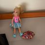 1 Barbie doll with clothes accessories and 1 smaller doll Image 3