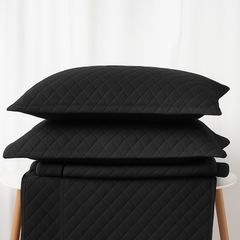 Quilted Pillowcase / Oxford Pillowcases with Pattern