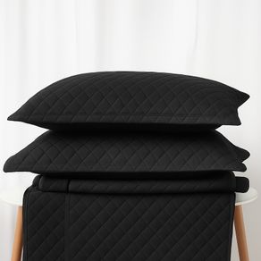 Quilted Pillowcase / Oxford Pillowcases with Pattern