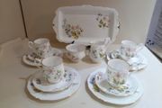 15 piece Coffee set 'Wild Anemone' Richmond Bone China