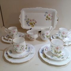15 piece Coffee set 'Wild Anemone' Richmond Bone China