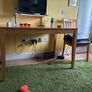 wooden dining table Image 5