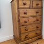 Matching chest of drawers and bedside locker Image 3