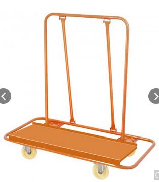 Drywall Cart Plaster Board Wheeled Trolley 1360kg Durable Panel Casters