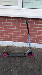 Pink scooter