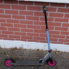 Pink scooter