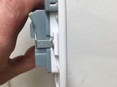 Ultra slim Twin white sockets