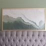 Con Telaio E Cornice Oro...ocean Wave Greenn Image 3