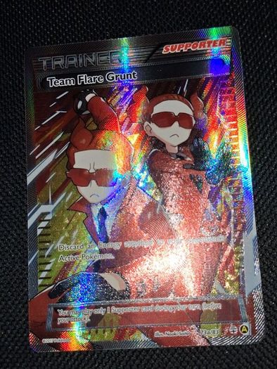 Pokemon Card : Team Flare Grunt