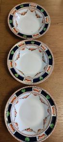 3 pcs Antique desert bowls