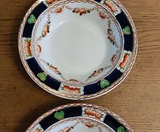 3 pcs Antique desert bowls