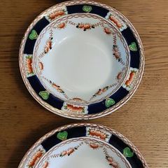3 pcs Antique desert bowls