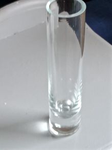 20 cm Tall Glass Vase
