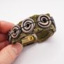Handmade Green Ceramic Bracelet Image 7