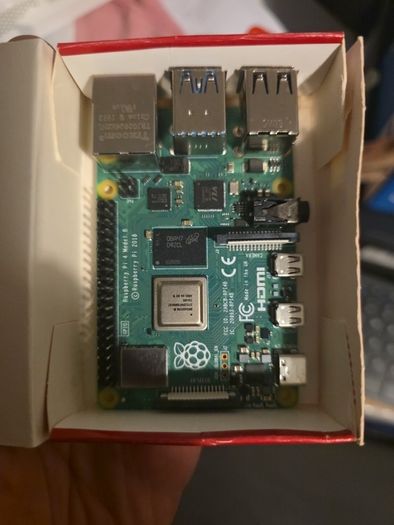 Raspberry Pi 4 Model B 8GB RAM.