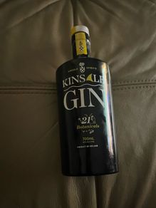 Empty gin Bottle Kinsale Malfy