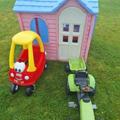 Little tikes ,doll hse , car and tractor