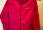 Girls Pink Regatta Rain Jacket