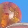 vintage bespoke silver&amber ring Image 8