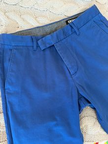 DKNY blue men trousers