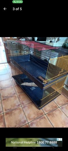 Xl two story cage