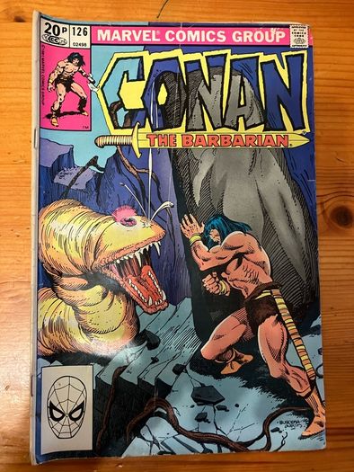 Comic: 'Conan The Barbarian' no. 126 (September 1981)