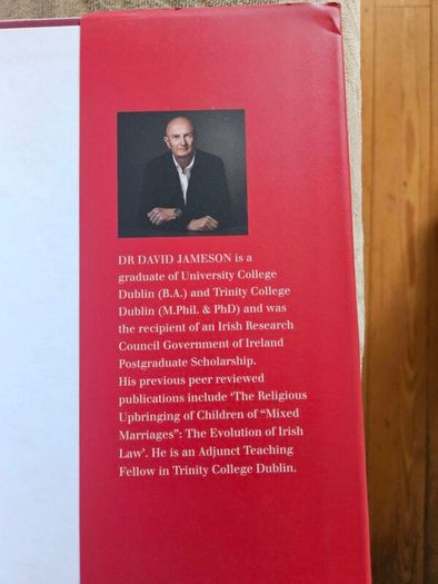 The Tilson Case. Church A D State In The 1950s Ireland.  By David Jameson. First Edition Hardback With Dustjacket In Good Condition.  See Photos For Same.