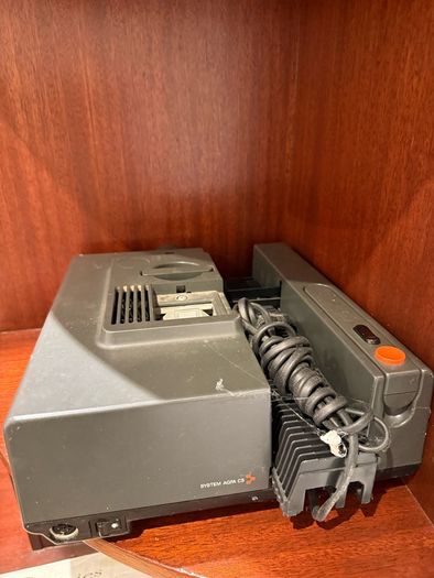 vintage 35 mm photographic slide projector