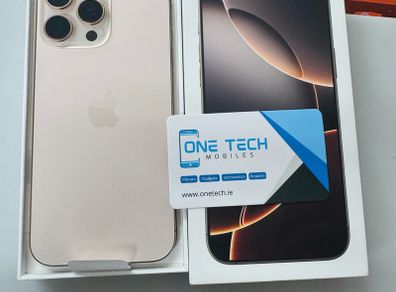 iPhone 16 Pro Max 512GB Desert Titanium Unlocked Like New Condition