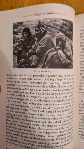 A Beggar In Paradice. Living With The In A Indians. By Chris Conroy. Hardback With Dustjacket In Very Good Condition.